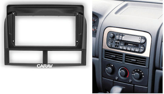 CARAV Industries Inc. Πρόσοψη 2 Din Συμβατή με Οθόνη 9" για Jeep Grand Cherokee / Cherokee