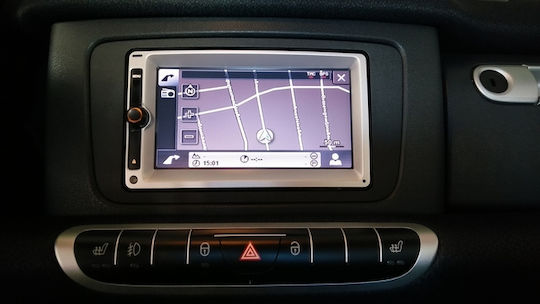 Πρόσοψη 2 Din για Smart ForTwo 2010+