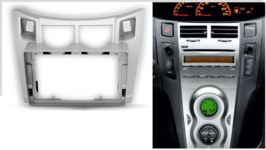 CARAV Industries Inc. Πρόσοψη 2 Din Συμβατή με Οθόνη 9" για Toyota Yaris 2006 2011