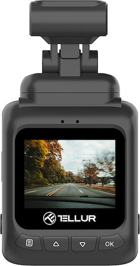 Tellur Автомобилна DVR камера 1080P с дисплей 1.5" за Паркет с клипс