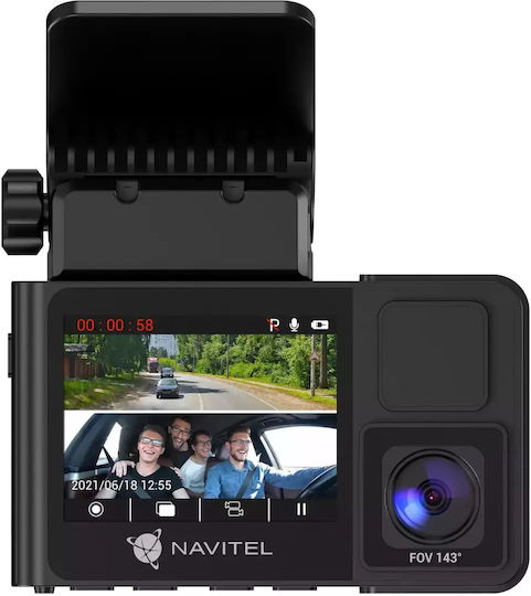 Navitel RS2 DUO Autokamera DVR 1080P mit Klebeband