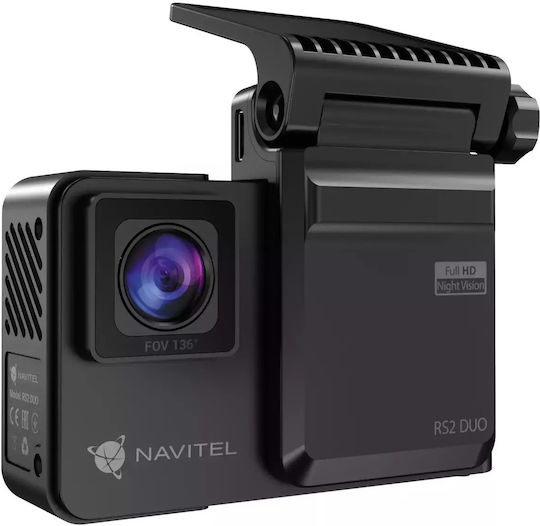 Navitel RS2 DUO Autokamera DVR 1080P mit Klebeband