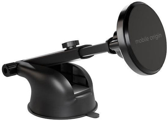 Mobile Origin Mo4 Car Mobile Mount with Magnet and Wireless Charging MagSafe Black
