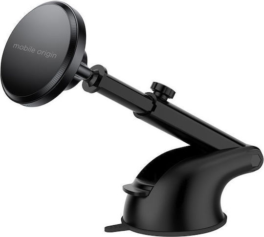 Mobile Origin Mo4 Car Mobile Mount with Magnet and Wireless Charging MagSafe Black