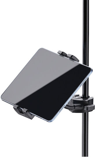 K&M Smartphone Tablet Holder Mobile Phone Tablet Mount Pipe Clamp For Microphone Up To 30mm