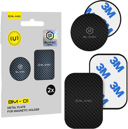 Replacement Plates Blavec Metal Plate Magnetic Holder Bm-01 2pcs