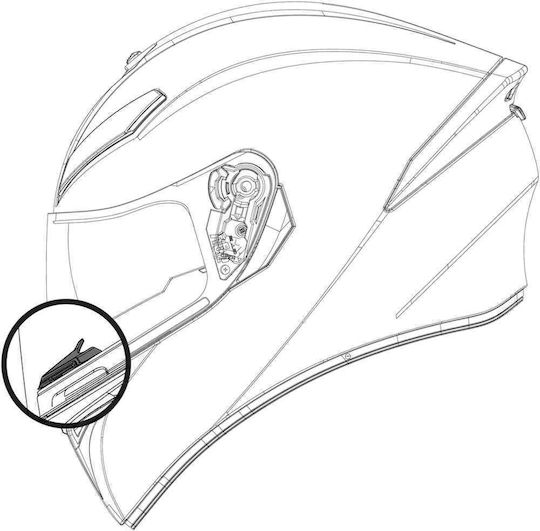 AGV Επιρρίνιο KIT03014