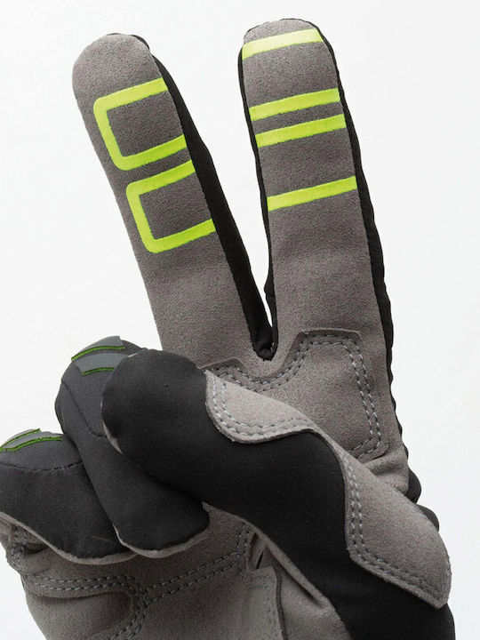 T.ur Summer Men's Motorcycle Gloves Neoprene Black
