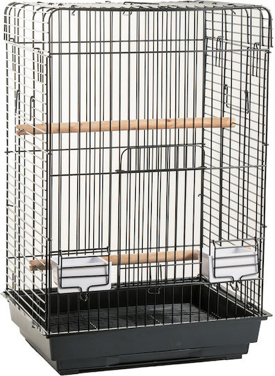 MrZoo Bird Cage 52x41x78cm. Black