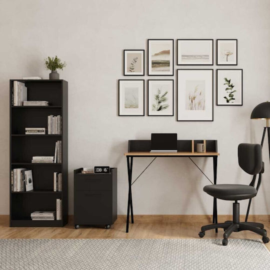 Βιβλιοθήκη Max Ανθρακί 58x23x170εκ.
