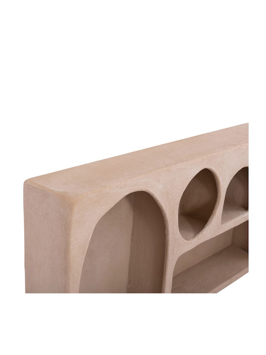 Home Markt Wall Shelf Series Santorini Hm18063.02 MDF Brown 120x18x60cm
