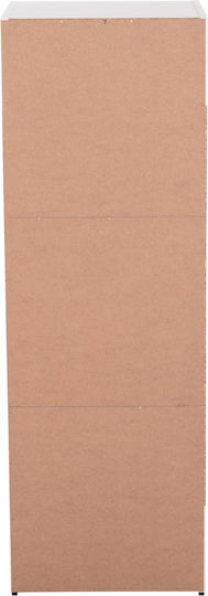 Soriano Wohnzimmer Schrank aus Spanplatte Weiß 40x39x119cm