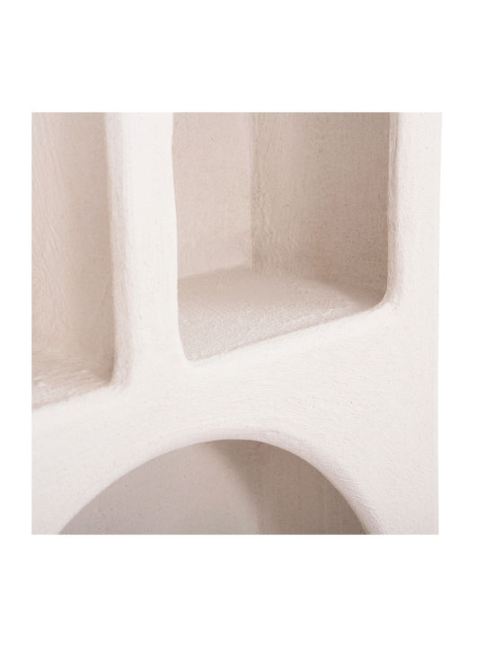 Shelf Wall Santorini Off-white 47.5x18x120cm