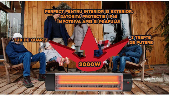 Hausberg Σόμπα Χαλαζία 2000W