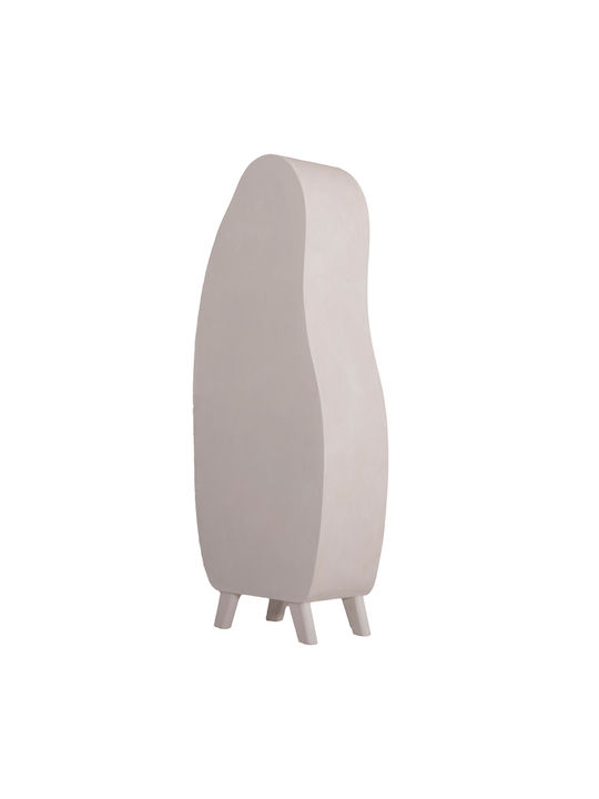 Bookcase Santorini Off-white 80x38x196cm