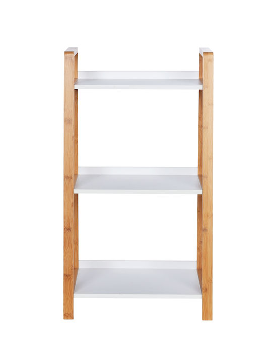 Finja Bookcase Natural White 43x76x36cm