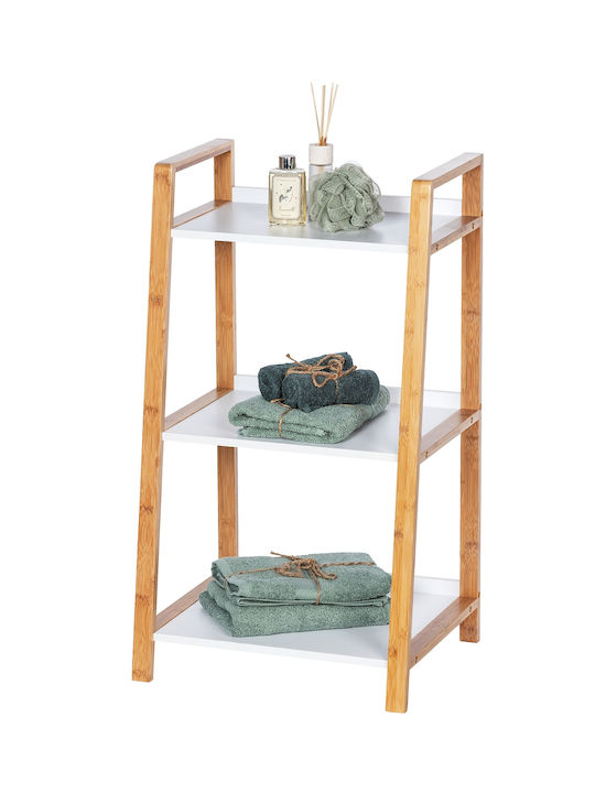 Finja Bookcase Natural White 43x76x36cm