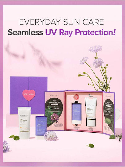 Mary & May Cica Σετ με Αντηλιακό Προσώπου SPF50 2τμχ