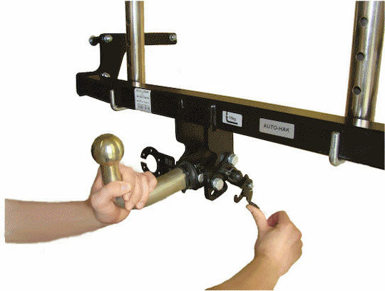 Auto Hak Automatic Tow Hook Car Renault Scenic Maximum Towing Weight 1400kg