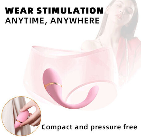Doppelter Vibrator Rosa