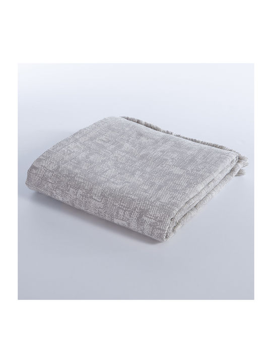 Nef-Nef Homeware Garcia Decken & Couchdecken Dreisitzer-Sofa Wurf 170x300cm Graue