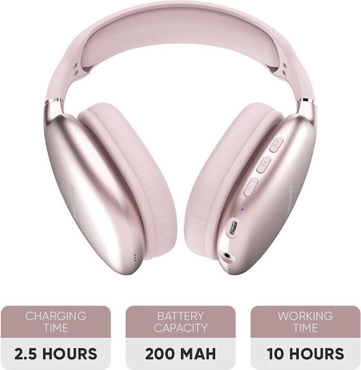 Sonic Gear Airphone 6 Fără fir / Cu fir Over Ear Căști cu 10 ore de Funcționare Negre