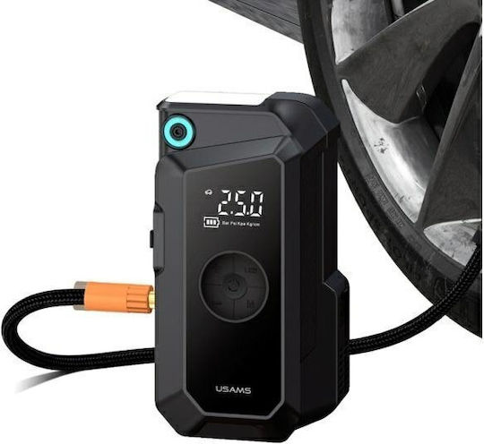 Usams US-ZB284 Starter Portabil Pentru Baterie Auto Și Motocicletă 8000mAh Cu Bancă De Alimentare USB Obiectiv 12V