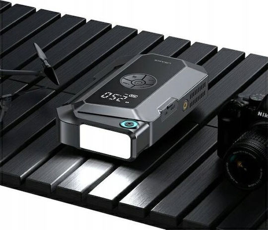 Usams US-ZB284 Starter Portabil Pentru Baterie Auto Și Motocicletă 8000mAh Cu Bancă De Alimentare USB Obiectiv 12V