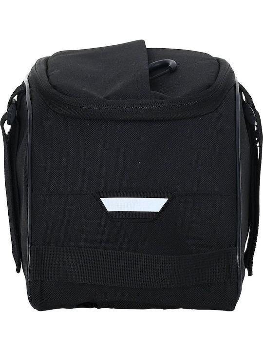 vidaXL 42008082 Geantă pentru portbagaj bicicletă Negru