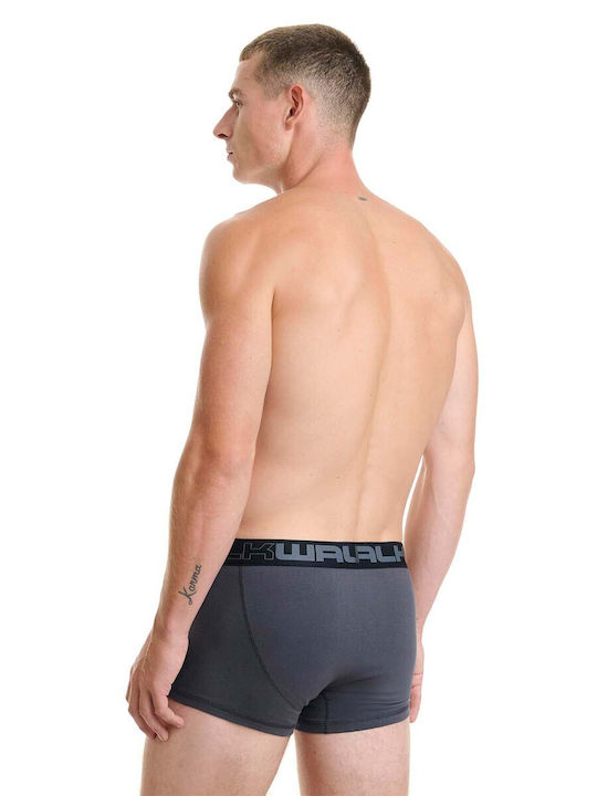 Men's Boxers Khaki-anthracite 2Pack