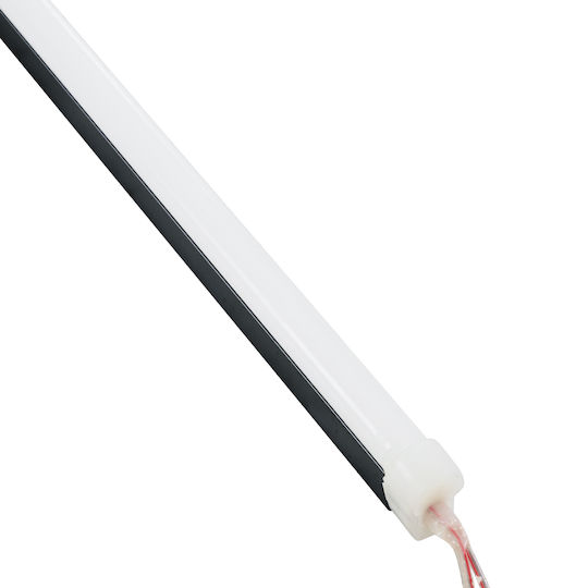 GloboStar Neonio Profil din Aluminiu pentru Bandă LED cu Opal Acoperire 300cm.