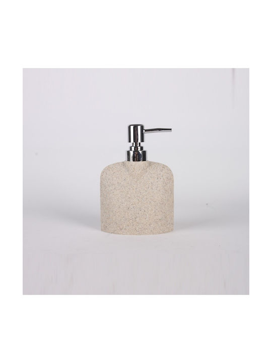 Inter Ceramic Dispenser Plastic Beige