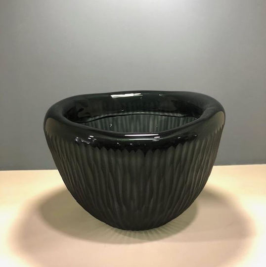 Karvounis Decorative Vase Green 22x15x22cm