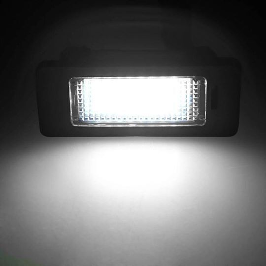 Best-Ka Lumini pentru plăcuțele de înmatriculare Lumini LED pentru BMW E39 / E60 / E90 / E46 / M3 / E91 / E92 / M5 Mini Cabrio 2buc