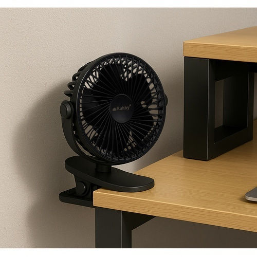 Ruhhy Electric Fan 5W Black