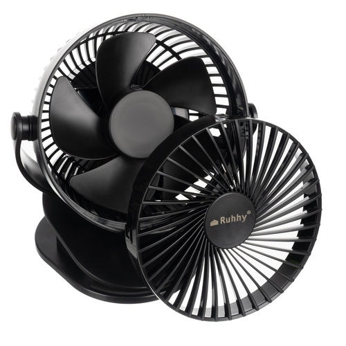 Ruhhy Electric Fan 5W Black