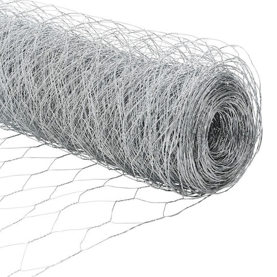 vidaXL Draht für Gartenzaun aus Stahl 3.2x150cm 13Stück Gray