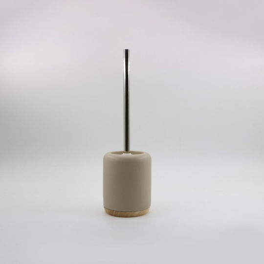 Inter Ceramic Kunststoff Badezimmer Toilettenbürste Beige