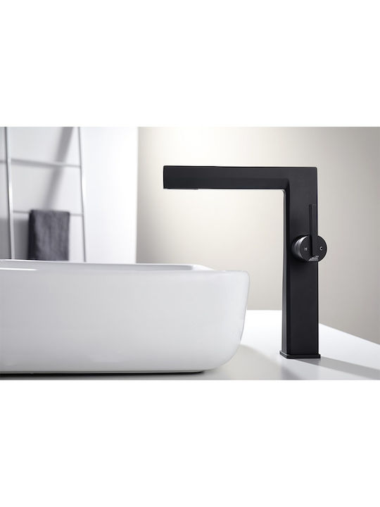 Inter Ceramic Mixing Sink Faucet Black