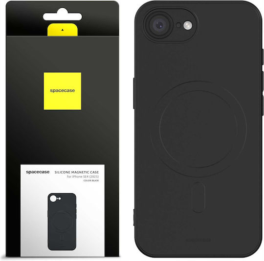 Spacecase Back Cover Silicone Black (iPhone 16e)