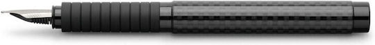 Faber-Castell Πένα Γραφής Medium από Ατσάλι με Μαύρο Μελάνι