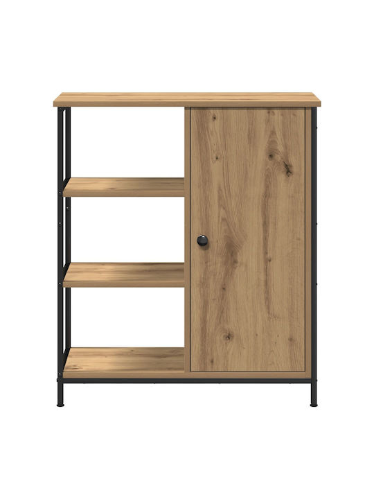 Sideboard made of Wood & Metal Oak 70x30x80cm