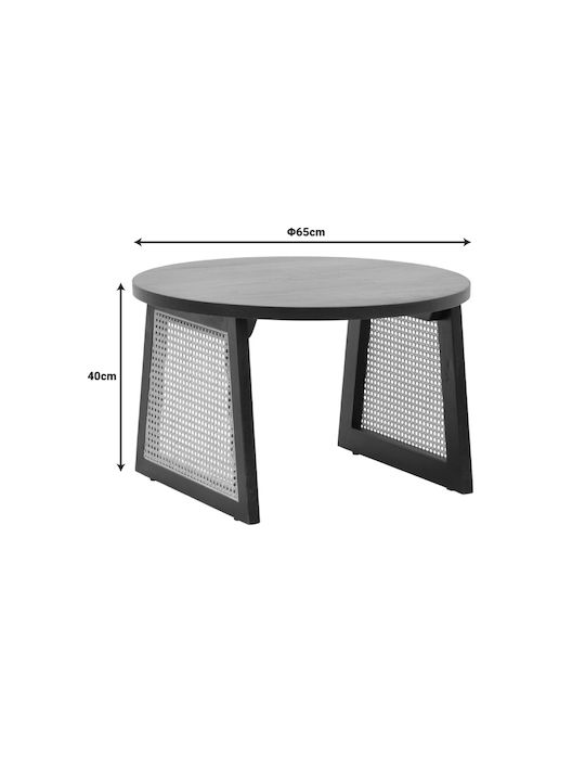 Tamarind Sitting Room Outdoor Free Standing Wood Table Natural 65x65x40cm