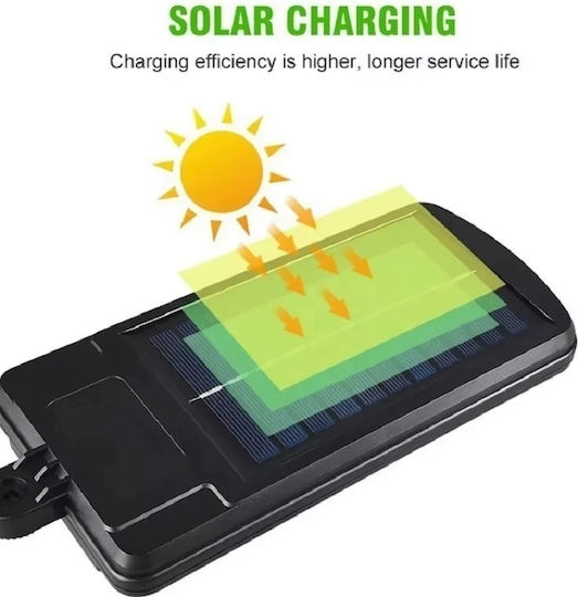 Jortan Set 6 Lămpi Solare Stradal cu Senzor de Mișcare și Telecomandă IP67 36bucx11bucx4buccm