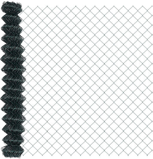 vidaXL Plasă Sârmă Module Verde 1.5x25m
