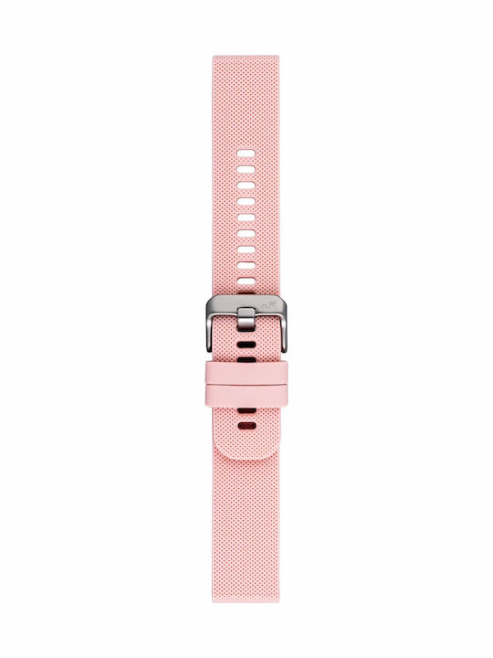 Morellato Byte Gummi-Armband Rosa 22mm