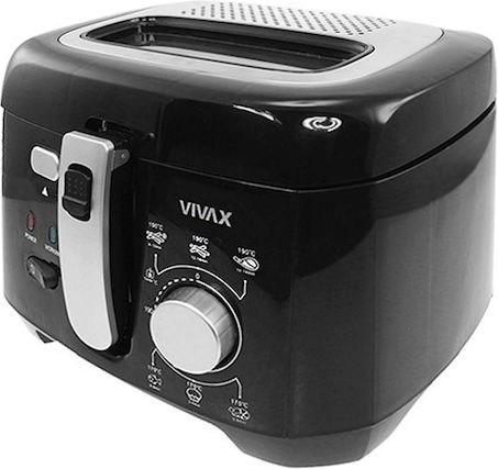 Vivax DF-1800B Friteuză cu aer 2.5lt Negru
