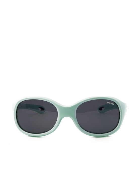 Playmobil Oval Baby Kids Sunglasses with Polarized Lenses Light Blue for 1-4 Years