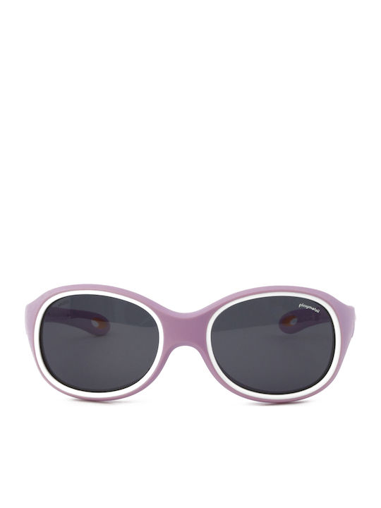 Playmobil Oval Baby Sunglasses with Polarized Lenses Purple for 1-4 Years