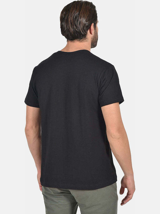 T-shirt Μαυρο